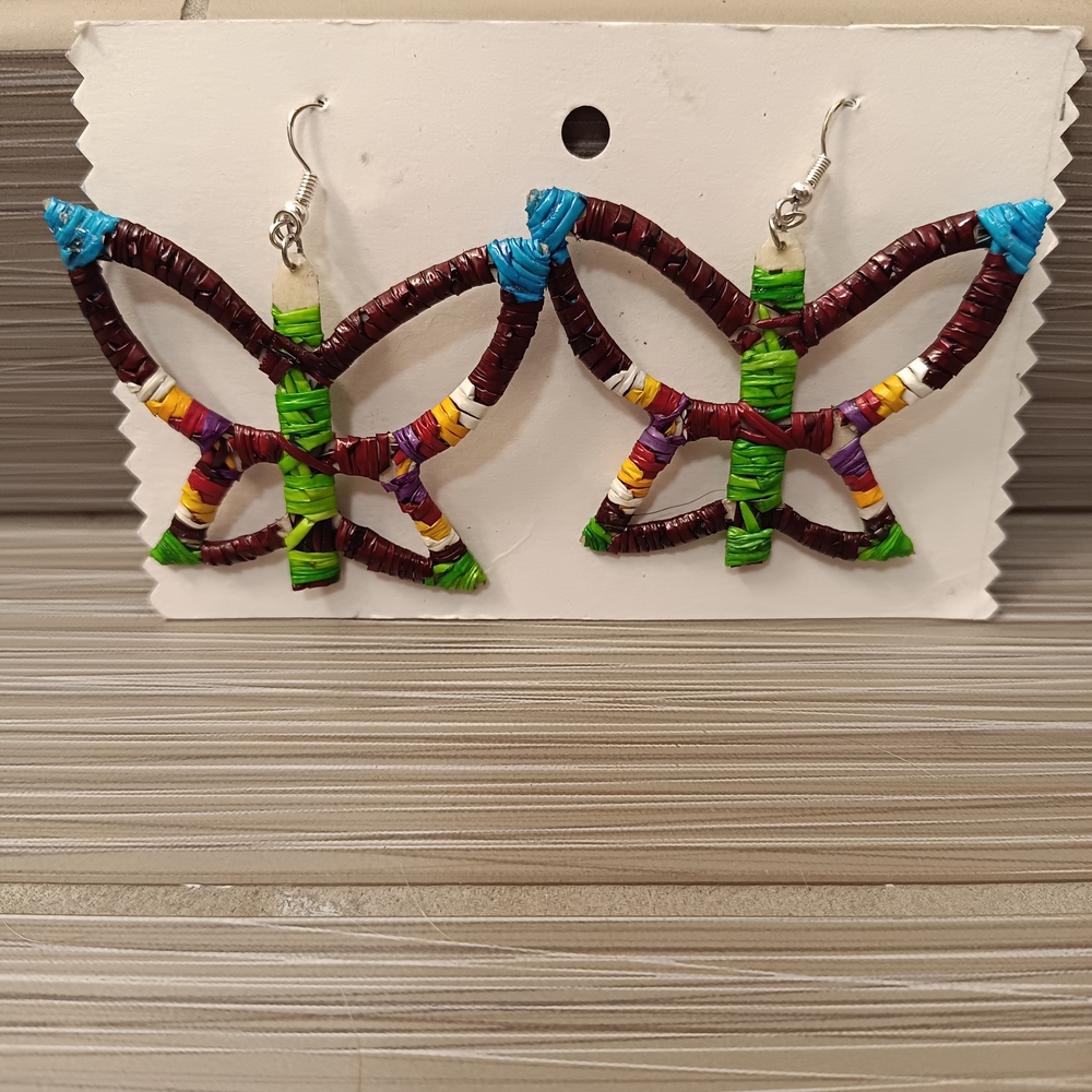 Colorful Butterfly Earrings